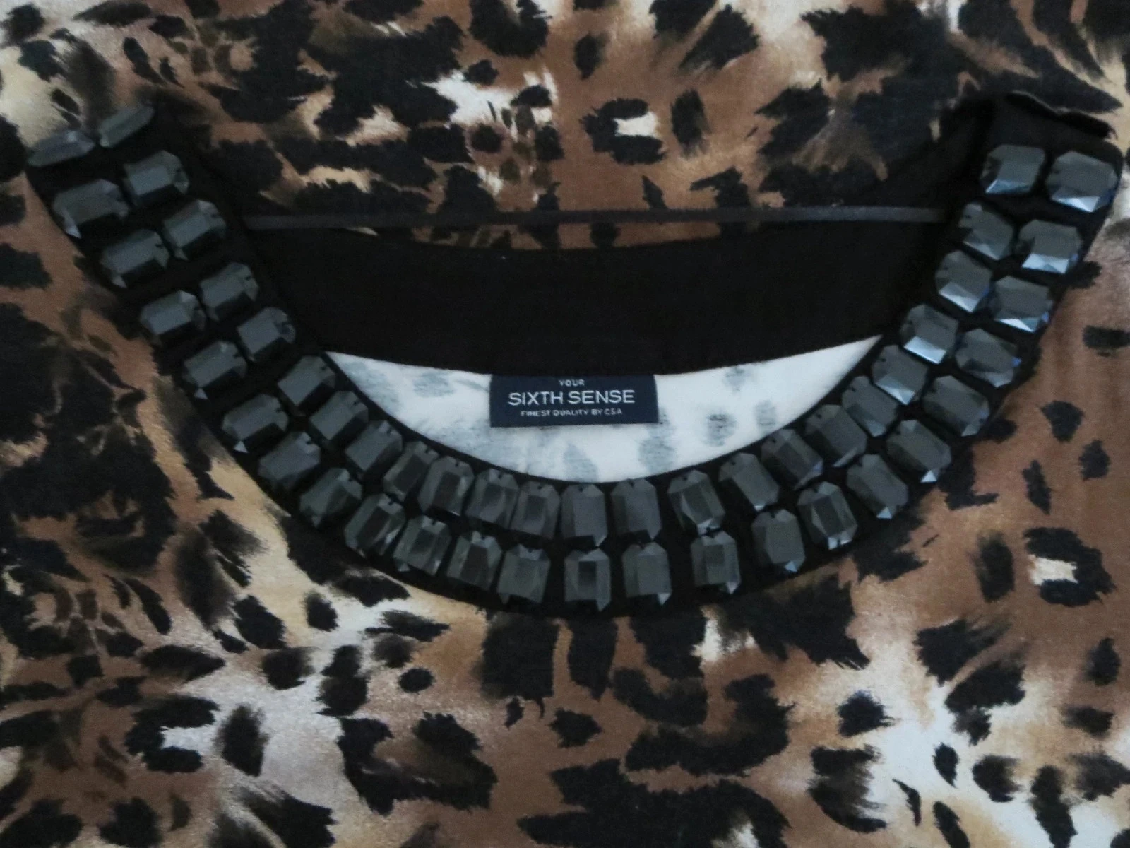 Haut léopard chic Your Sixth Sense Taille M 38 – photo 2